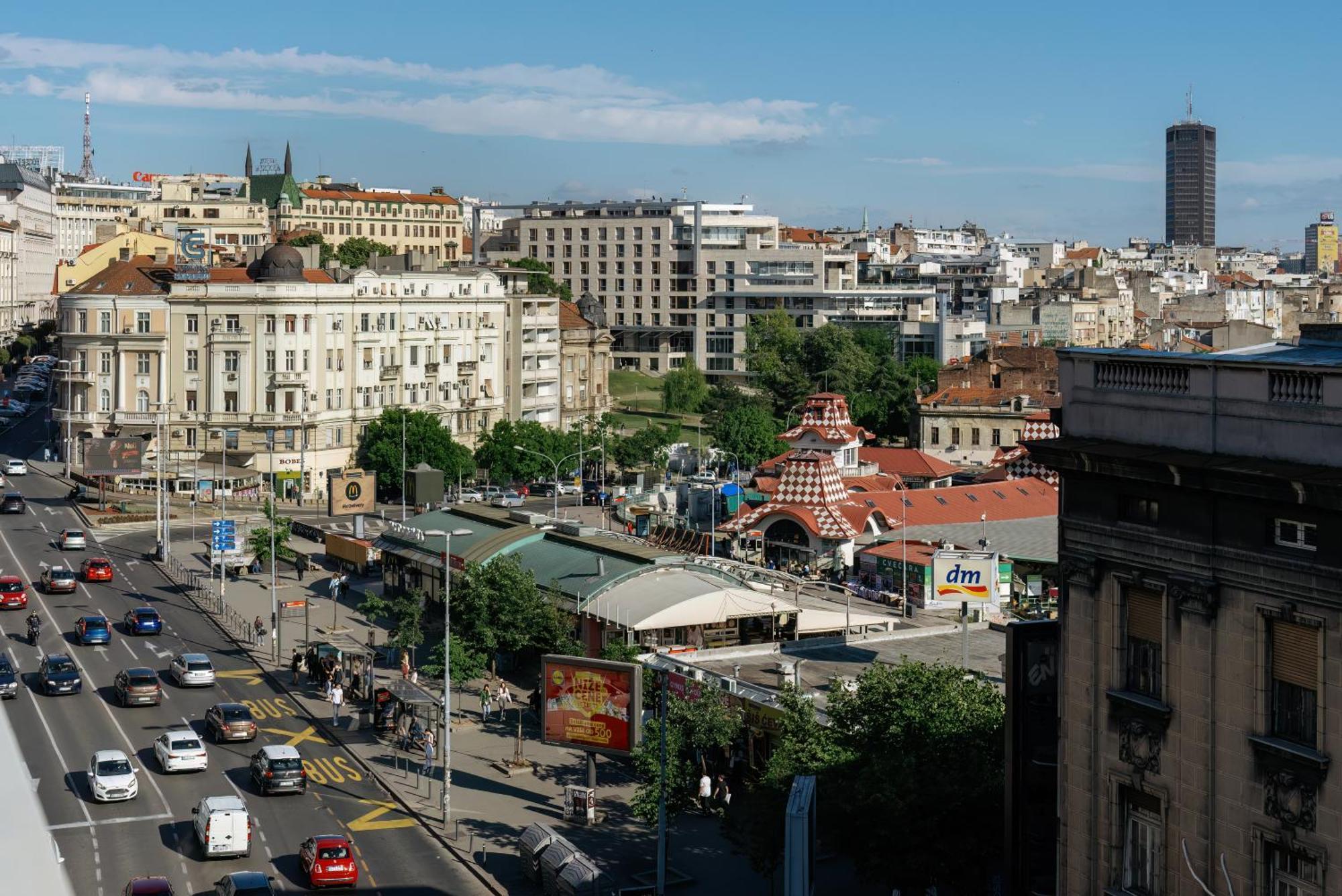 Roof Shelter City View Old Town Renovated Belgrade Extérieur photo